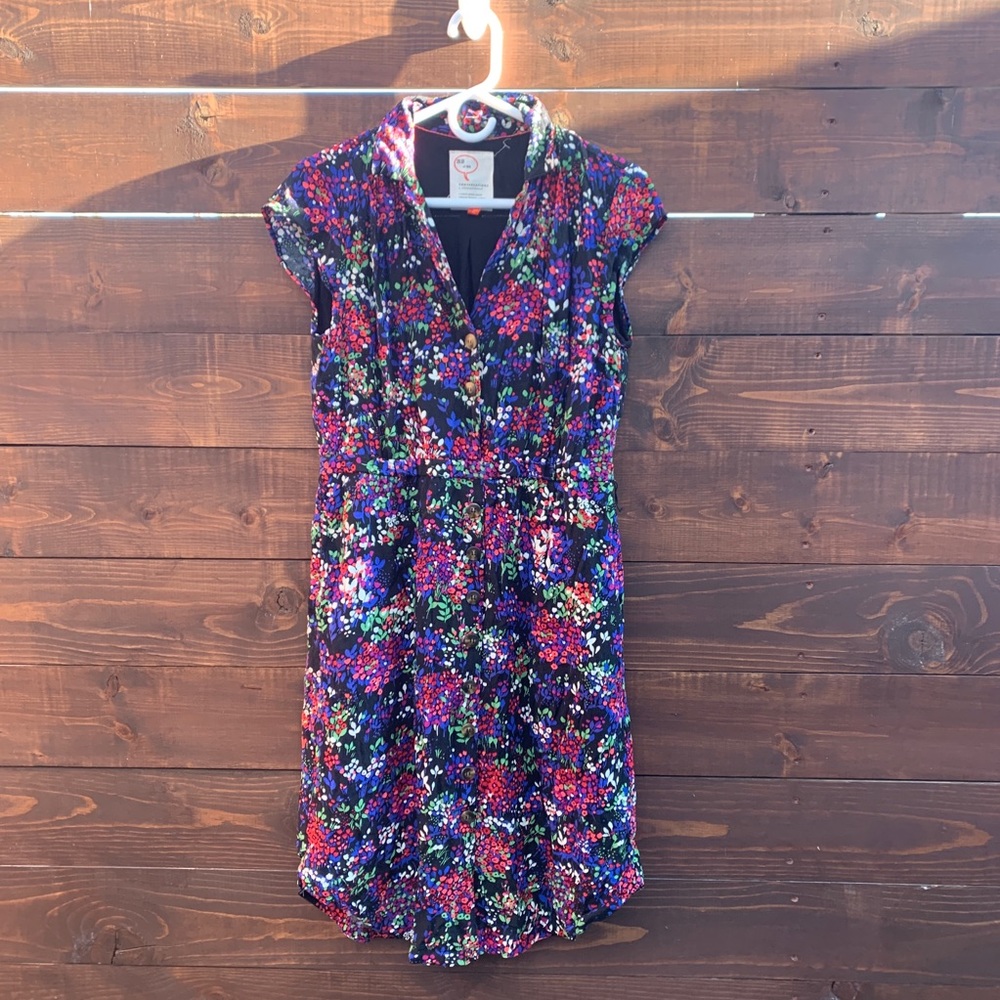 Anthropologie Conversations 32 Floral Dress
